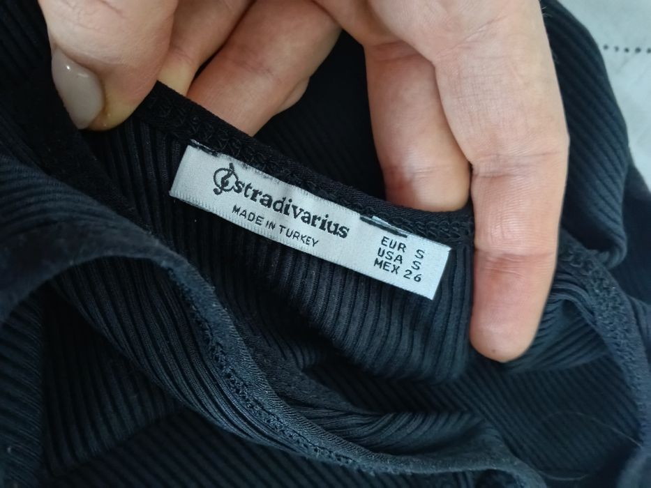 Crop top bluzka Stradivarius
