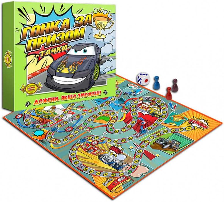 Игра Мастер Гонка за призом. Тачки (МКБ0126)