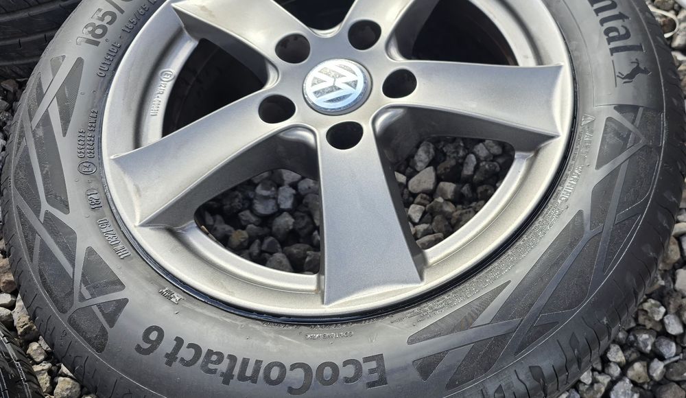 4x Koła 185 65 R15 Felgi 5x112 ET 43 VW Skoda Audi Seat
