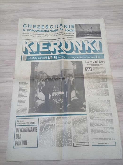 Kierunki tygodnik nr 36 / 1979; 9 września 1979