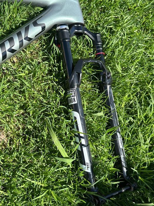 Quadro Specialized S-Works Epic 7 / Epic (Tamanho M) + Suspensão RockShox SID Flight Attendant 110mm