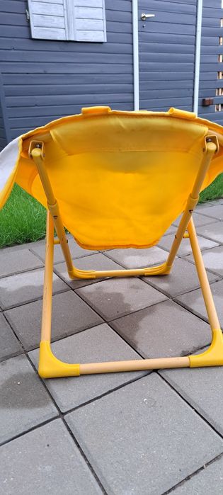 Krzesełko ogrodowe fotelik żyrafa