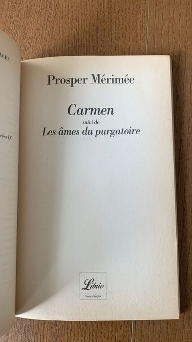 Carmen   - Prosper Mérimée