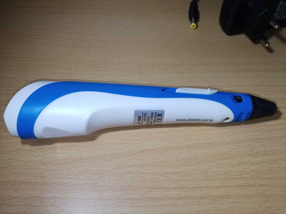 3D-ручка MYRIWELL RP-100A + 2 новых набора стержней по 20 цветов (ABS)