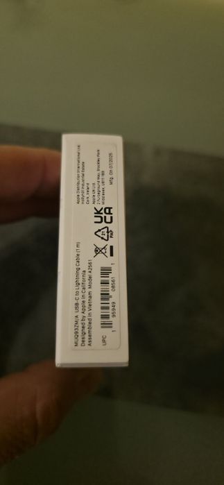 Kabel usb-c lighting Apple oryginał nowy !!!