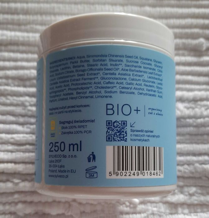 ALOESOVE BLUE Krem barierowy do twarzy i ciała, 250 ml