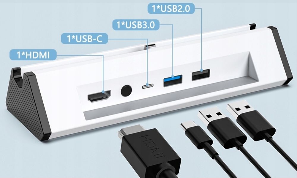 NS SWITCH Adapter HDMI 4K TV Dock do Switch OLED