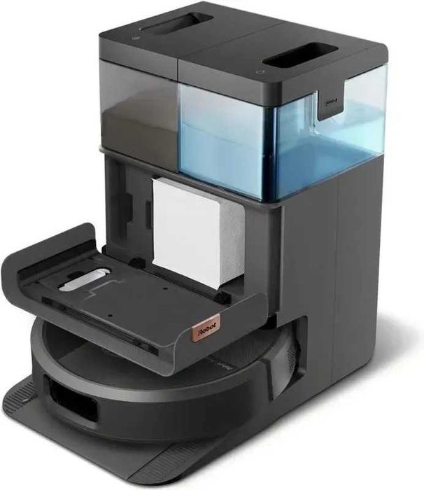 Робот-пилосос iRobot Roomba Combo 505+ AutoWash Dock Black (N185040) | Сухе + вологе прибирання