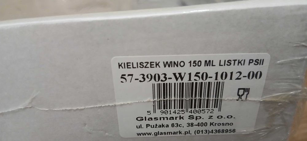 kieliszki do wina