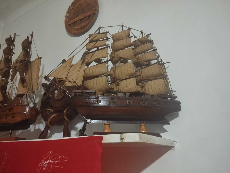 Lote de Barcos Decorativos