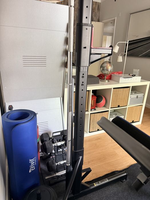 Rack musculação e banco