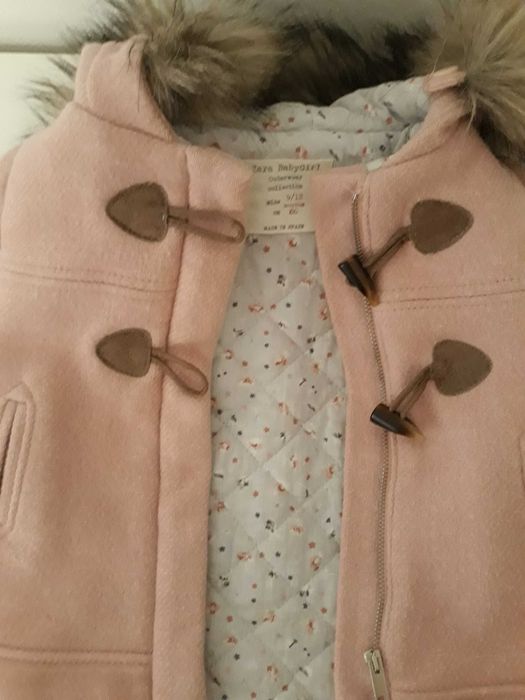 Canadiana rosa zara 9/12 meses