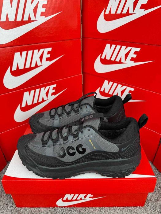 !АКЦІЯ! Nike ACG Mountain Fly 2 Low GTX Black Grey 41 42 43 44 45 46