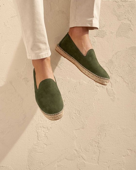 Еспадрилії Manebí Hamptons Olive — оригінал, нові