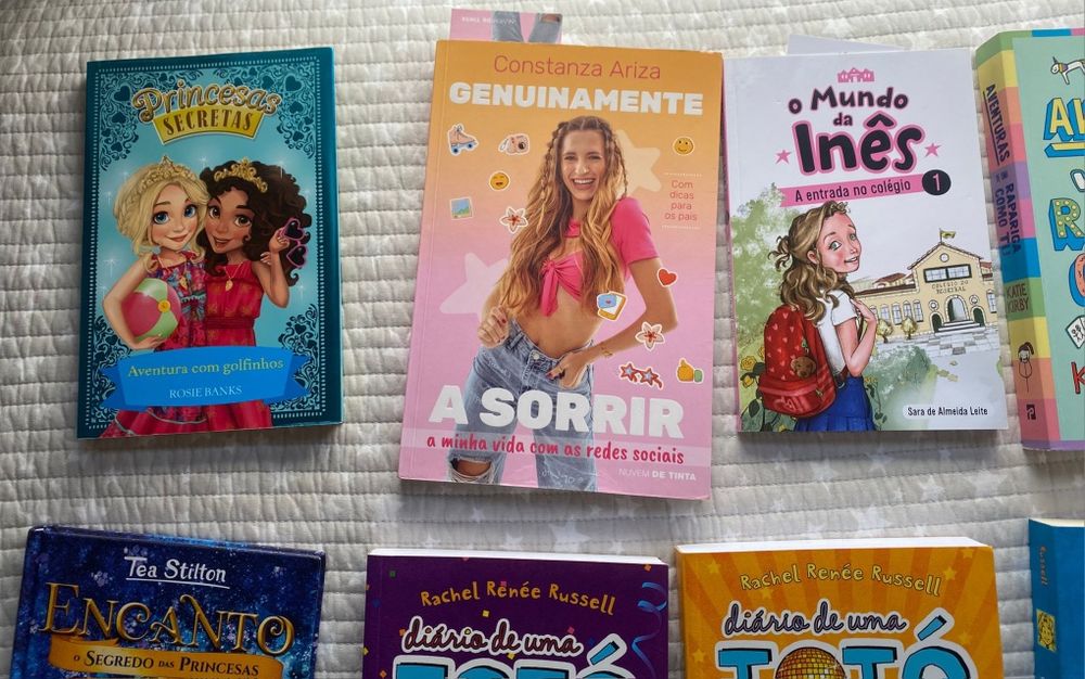 Livros juvenis em excelente estado