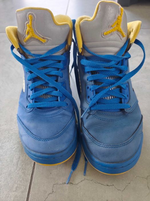 Nike Jordan retro 5 niebieskie
