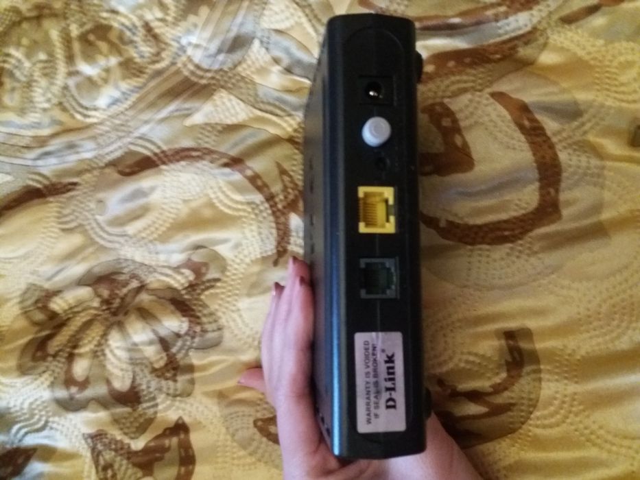 Модем DSL-2500U в коробке