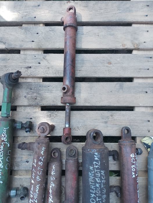 Гидроцилиндр, гидроцилиндры одноштоковый двухсторонний, двух ходовой,