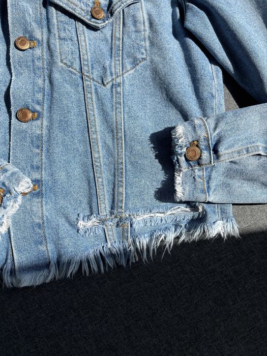 Zara trf denim S-M kurtka jeansowa