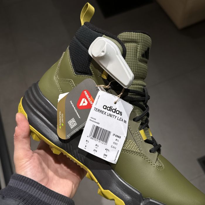 Ботинки зимние Adidas Terrex Unity сапоги горные туристичні черевики