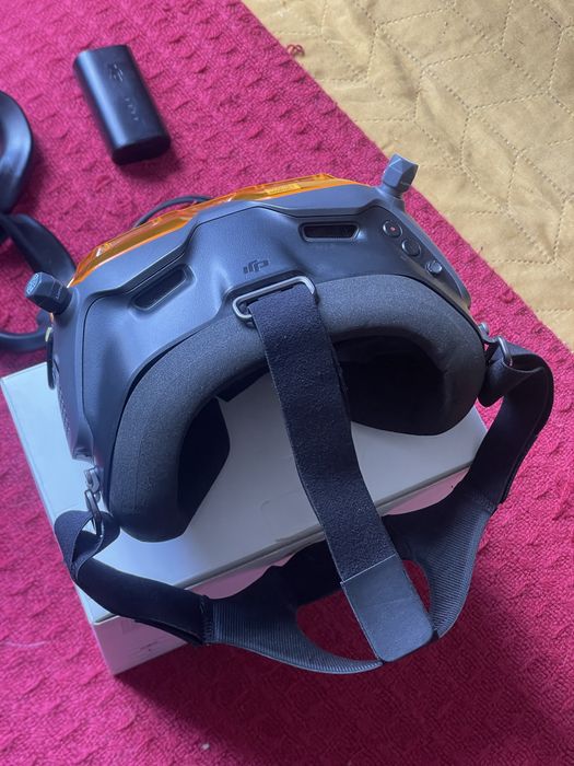 DJI FPV goggles V2 + antena Lumenier AXII HD 2