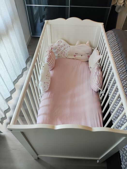 SMÅGÖRA Berço, branco, 60x120 cm