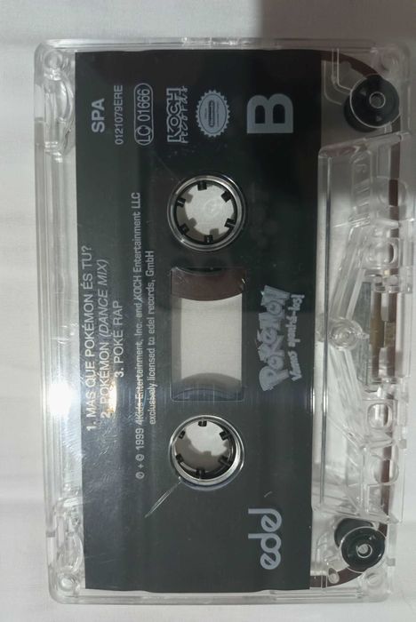 K7 - Pokemon - fita audio
