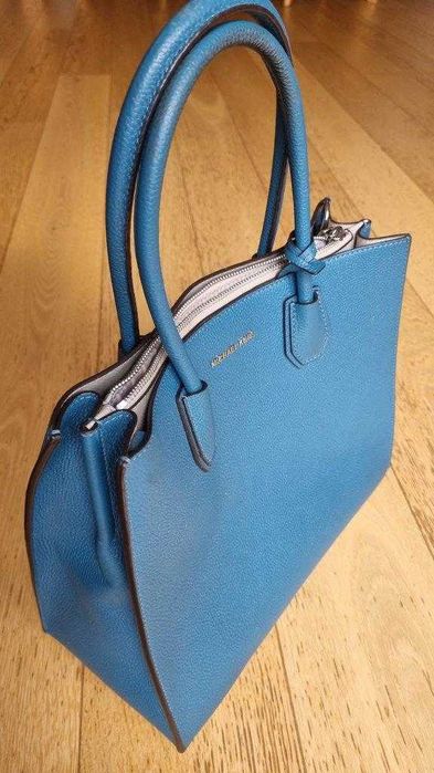 MICHAEL KORS torebka torba skórzana oryginał damska turkusowa