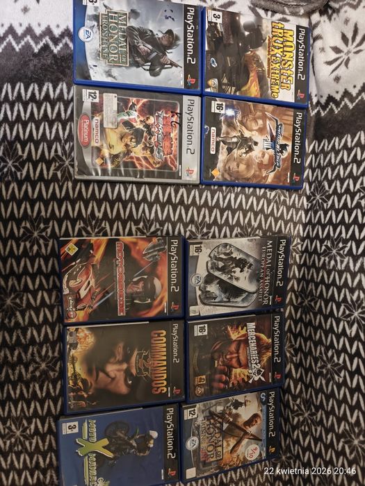 Gry na ps2 10 sztuk różne
