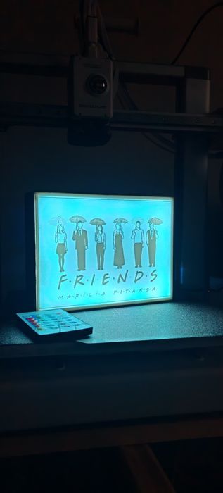 Luminária personalizada.