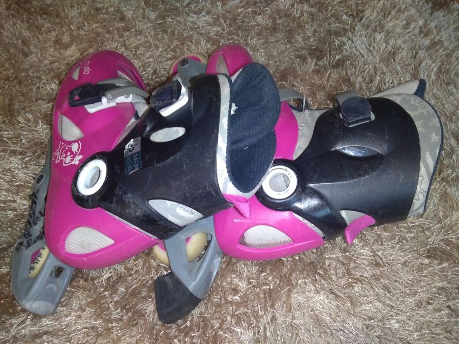 Patins de Menina da (Oxelo) Extensível do 34 ao 36
