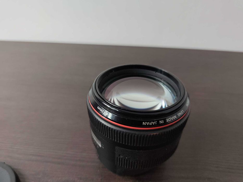 Canon EF 85mm f/1.2 L II USM filtr