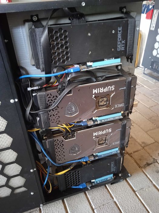 Корпус DONNAGER майнінг ферма на 8 GPU (Mining, AI)