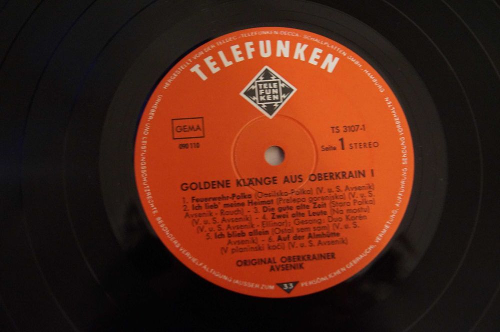 Goldene Klange aus Oberkrain winyl vinyl