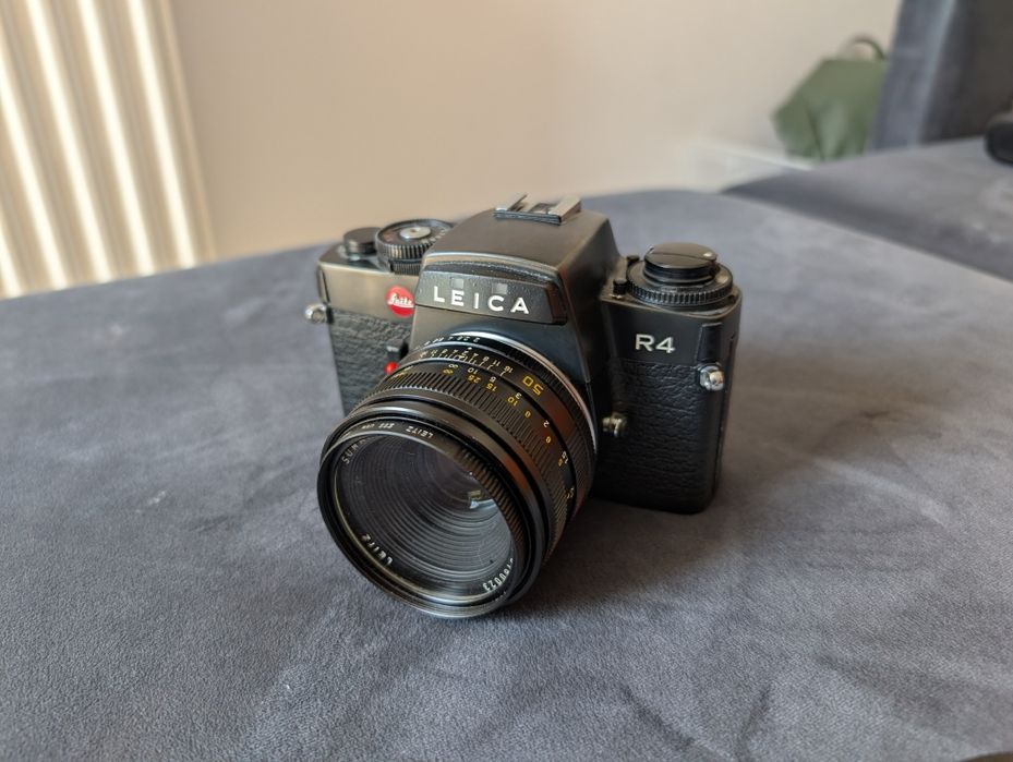 Leica R4 + Summicron-R 50mm f/2 | Sprawny Zestaw | Stan BDB