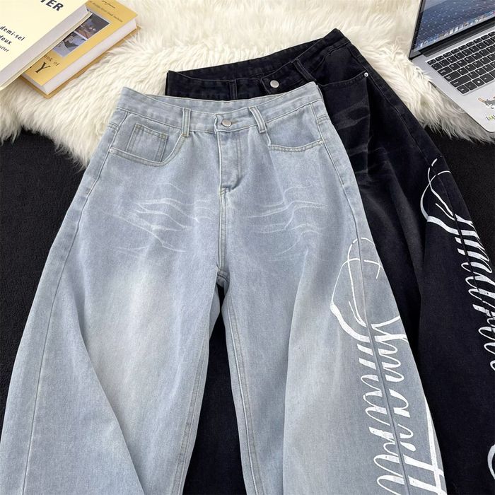 Штани чорні jeans rap джинси pants baggy y2k sk8/ Sacura/ Bagg