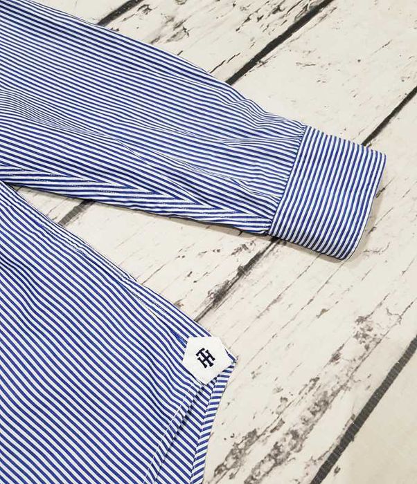 Tommy Hilfiger * New York Fit * koszula * prążek * męska * L