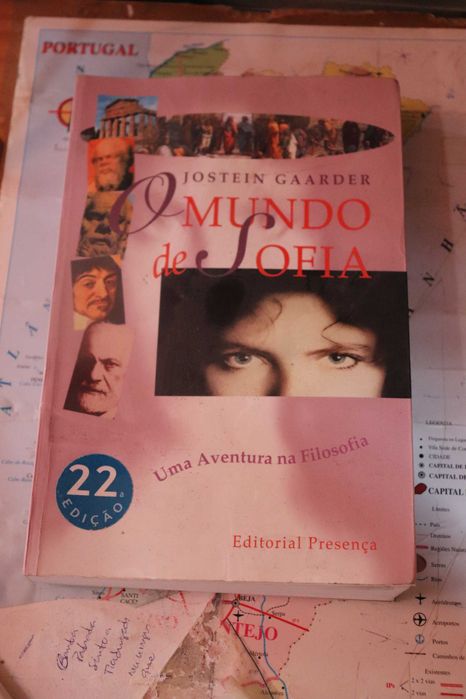 Livro -  O mundo de Sofia