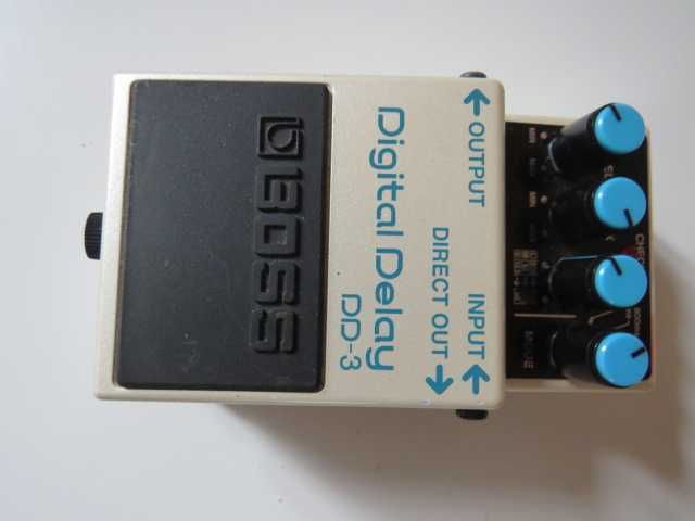 Boss DD-3 delay top - pedal de guitarra