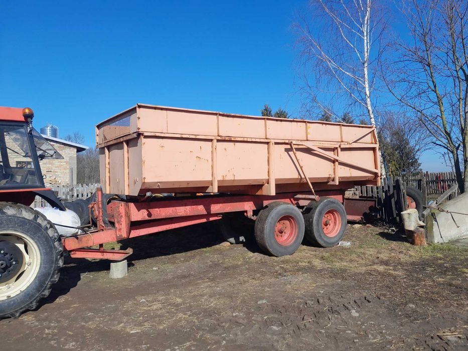 Przyczepa skorupowa, wywrotka