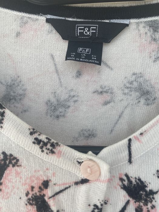 Sweter damski rozpinany 42/44 F&F