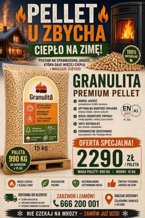 Pellet Sylva.Poltarex.GK Premium 15 KG