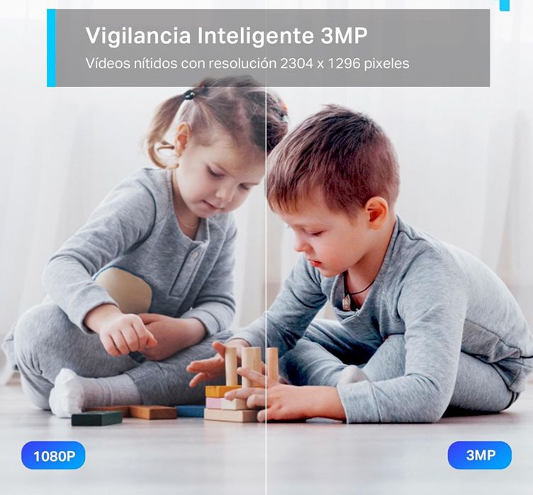 Câmera de vigilância 2K 360° WIFI Tapo C200 | C210 | C220 (NOVO)