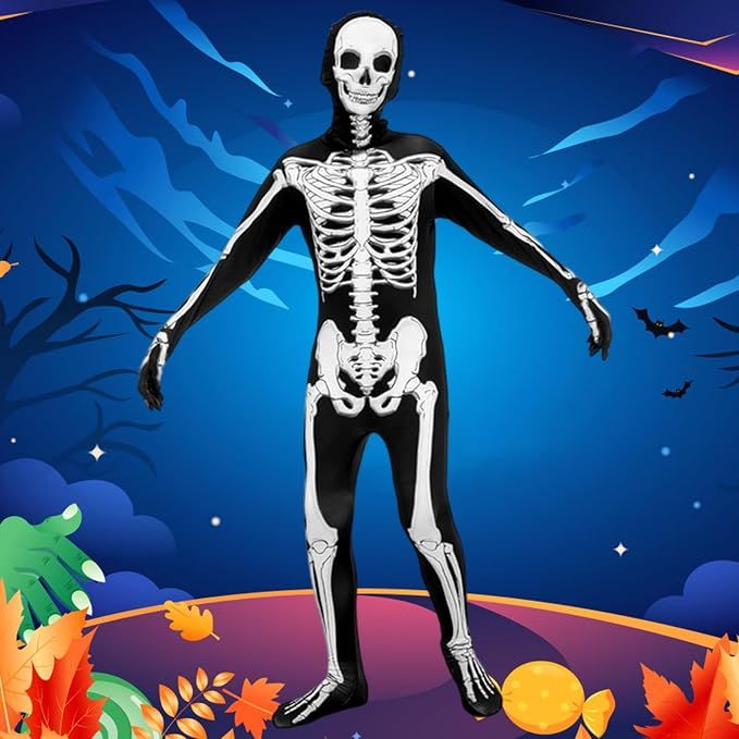 Strój kostium przebranie Halloween karnawał Dziecięcy 10-11 lat 145-155 cm 9449