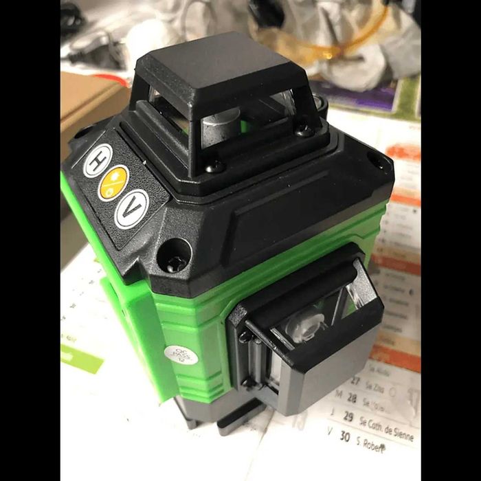 D32-Laser 16 linhas 360 com acessórios bolsa transporte duas baterias