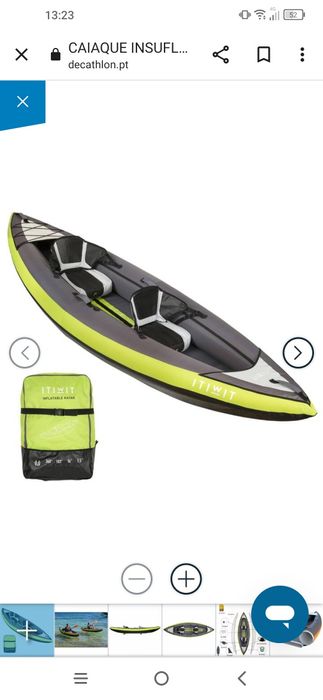 Kayak 2 lugares como novo