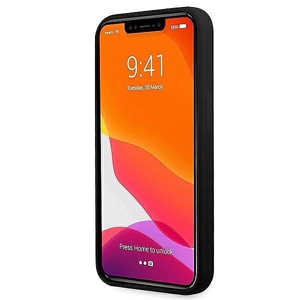 Etui Ferrari Silicone na iPhone 13 Pro Max - czarne