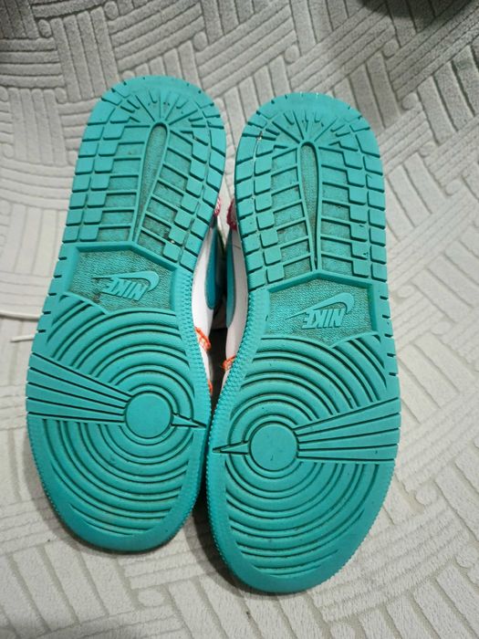 Nike Air Jordan 1 Mid SE GS "Multi-Knit"