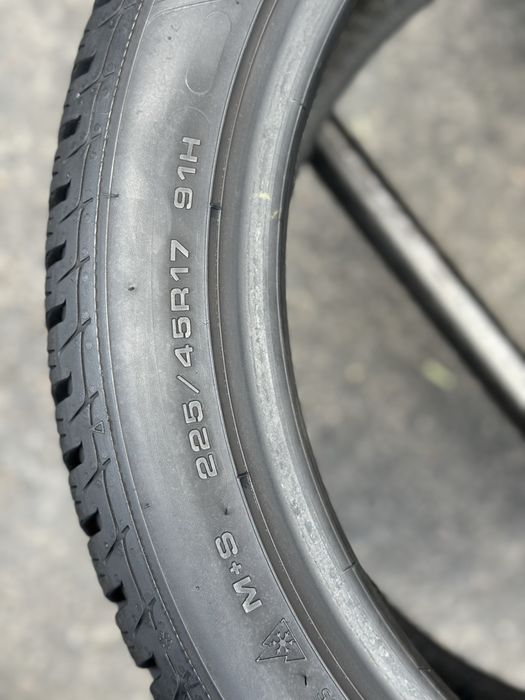 Топова шина‼️Sava Eskimo hp2 225/45 r17 9мм 2025рік‼️Зимові шини