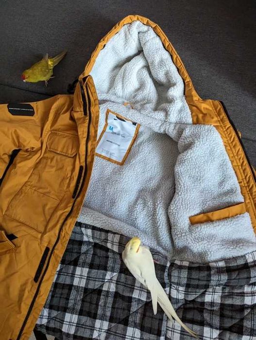 Bardzo ciepla męska parka